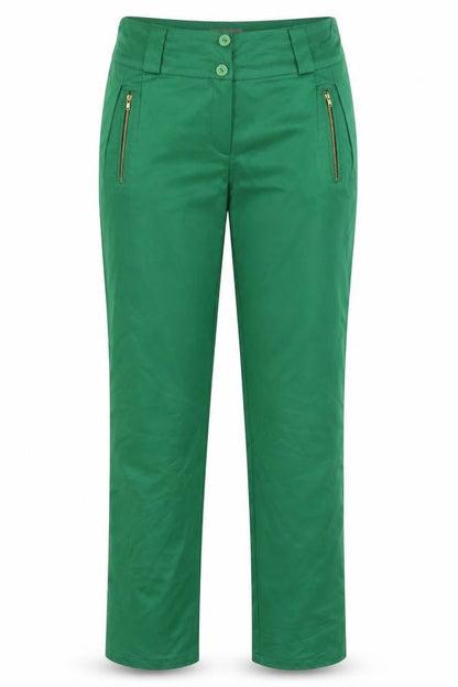 Miss Womens Green   Dress Pants Trousers Size 30 in L28 in