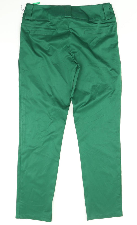 Miss Womens Green   Dress Pants Trousers Size 30 in L28 in