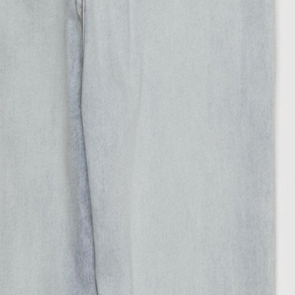 PRETTYLITTLETHING Womens Blue  Denim Skinny Jeans Size 10 L27 in