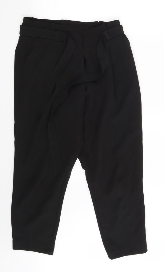 New Look Womens Black   Chino Trousers Size 10 L25 in