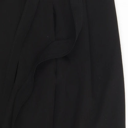 New Look Womens Black   Chino Trousers Size 10 L25 in