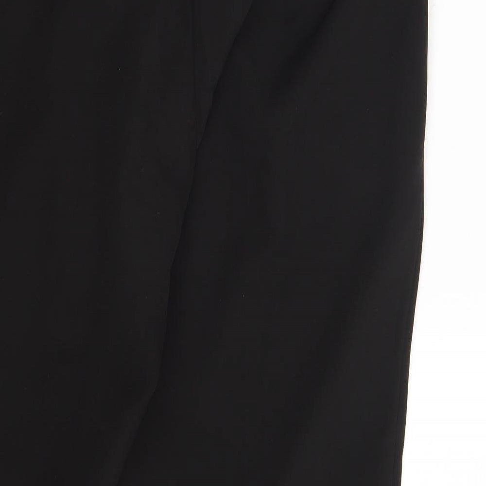 New Look Womens Black   Chino Trousers Size 10 L25 in