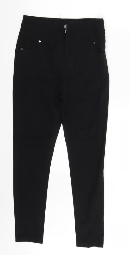 Womens UK Size S Preworn  Jegging Black Leggings