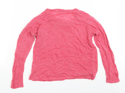 Womens UK Size 12 Atmosphere Pink Pullover Jumper