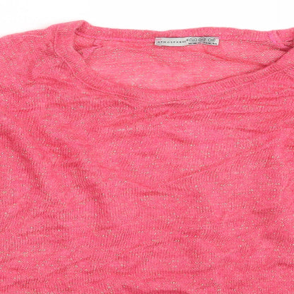 Womens UK Size 12 Atmosphere Pink Pullover Jumper