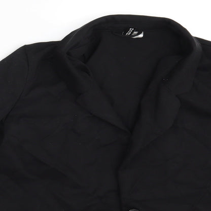 Womens UK Size 14 H&M Black Jacket