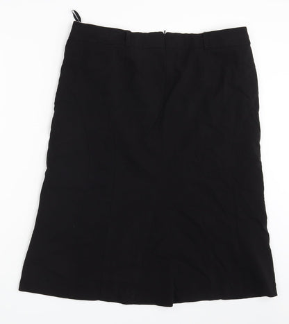 George Womens Black   Straight & Pencil Skirt Size 14