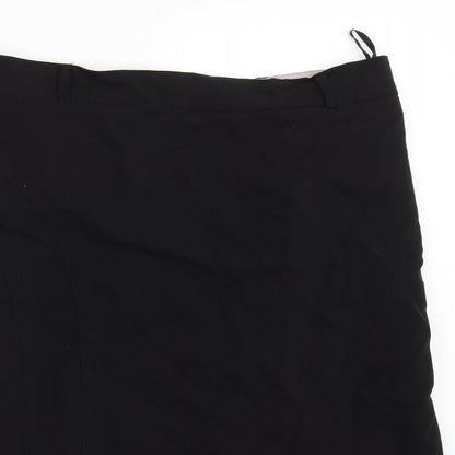 George Womens Black   Straight & Pencil Skirt Size 14