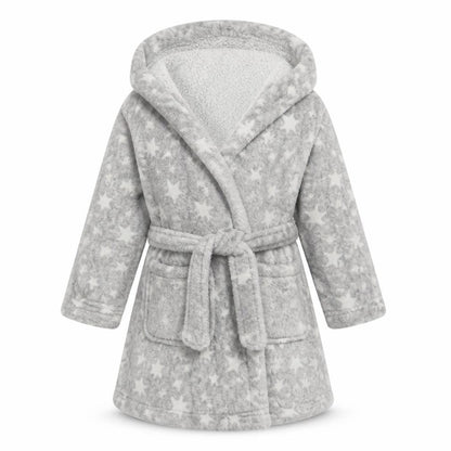 TU Girls Grey   Top Robe Size 3-4 Years
