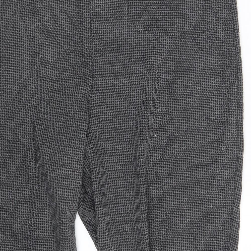 M&S Womens Grey   Dress Pants Trousers Size 16 L27 in