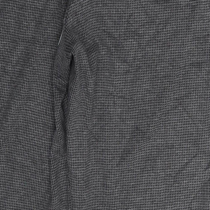 M&S Womens Grey   Dress Pants Trousers Size 16 L27 in
