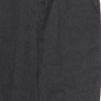 Womens UK Size 20 BM Collection Regular Fit Capri Grey Trousers