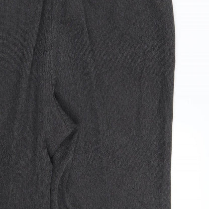 Womens UK Size 20 BM Collection Regular Fit Capri Grey Trousers
