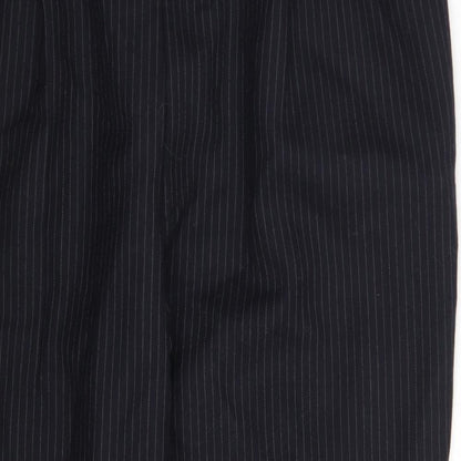 Preworn Mens Blue Striped  Dress Pants Trousers Size 41 in L31 in
