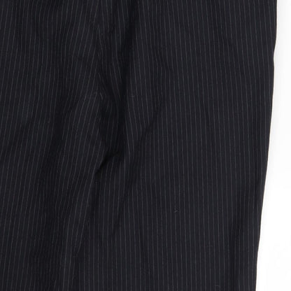 Preworn Mens Blue Striped  Dress Pants Trousers Size 41 in L31 in