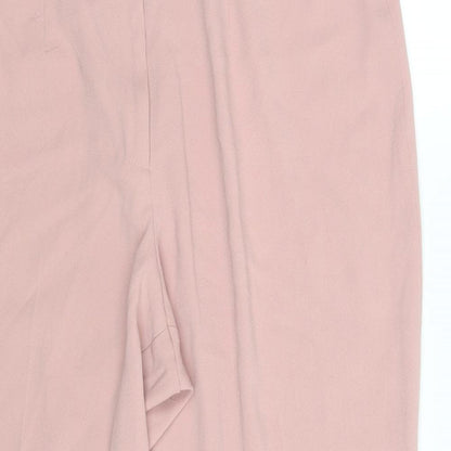 Claudia Stevens Womens Pink   Dress Pants Trousers One Size L25 in