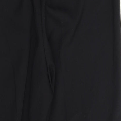 Womens UK Size 14 BM Collection Regular Fit Dress Pants Black Trousers