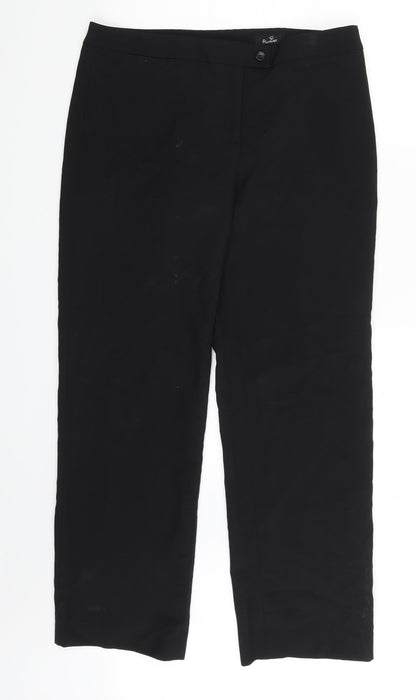 Russums Womens Black   Dress Pants Trousers Size 14 L30 in