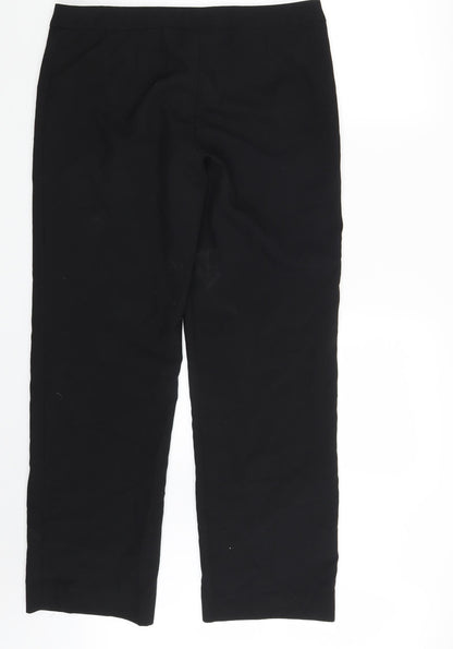 Russums Womens Black   Dress Pants Trousers Size 14 L30 in