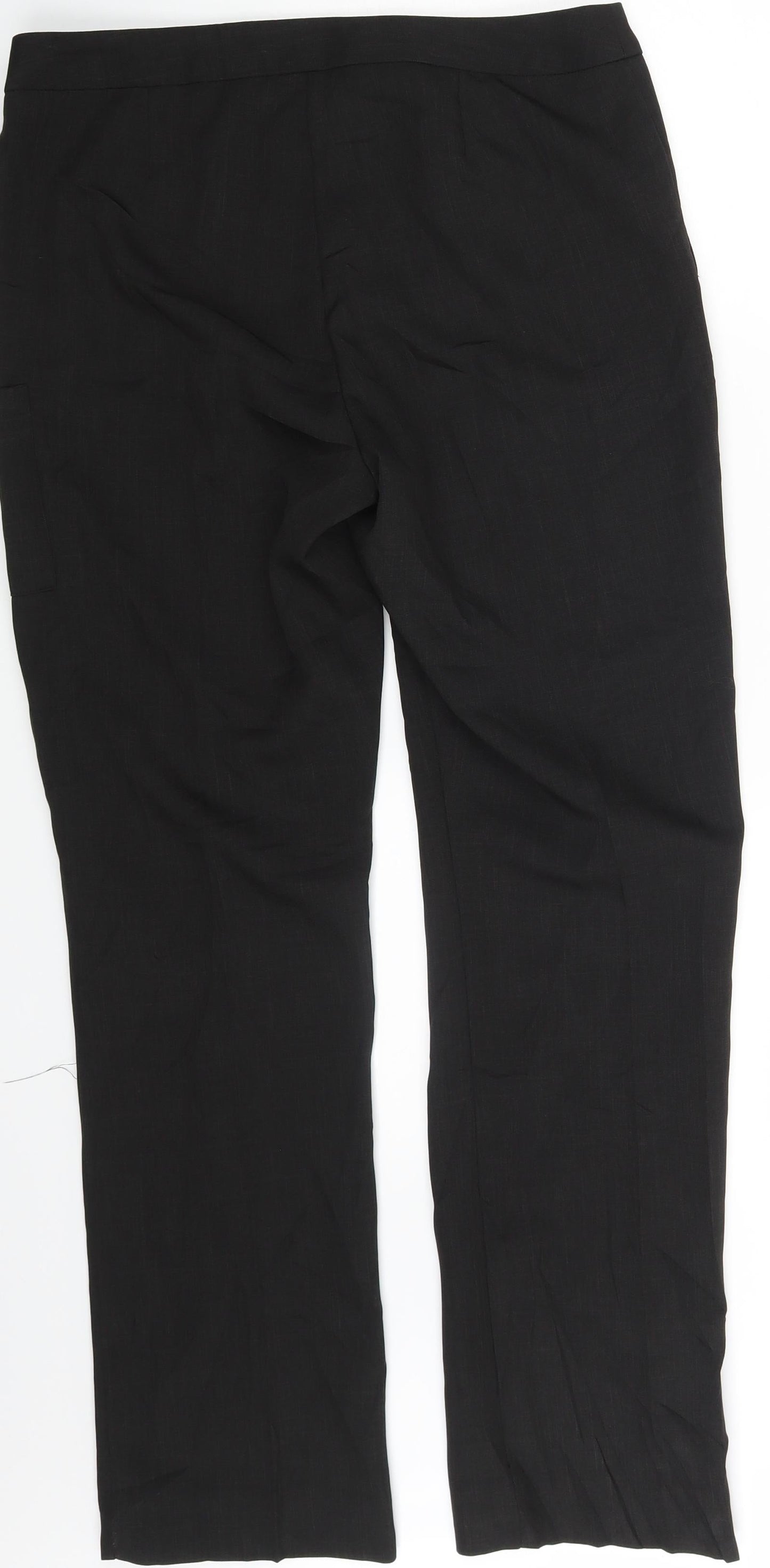 Dimensions Womens Brown   Dress Pants Trousers Size 12 L30 in