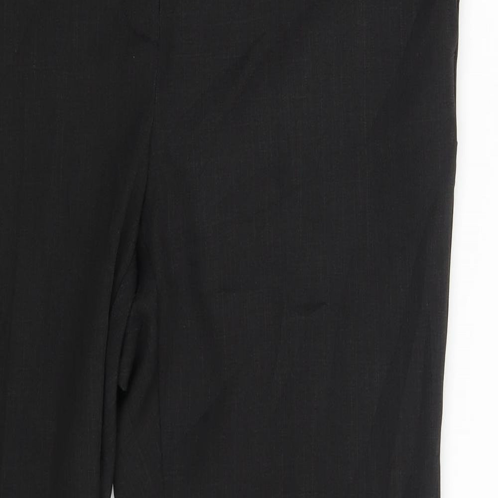 Dimensions Womens Brown   Dress Pants Trousers Size 12 L30 in