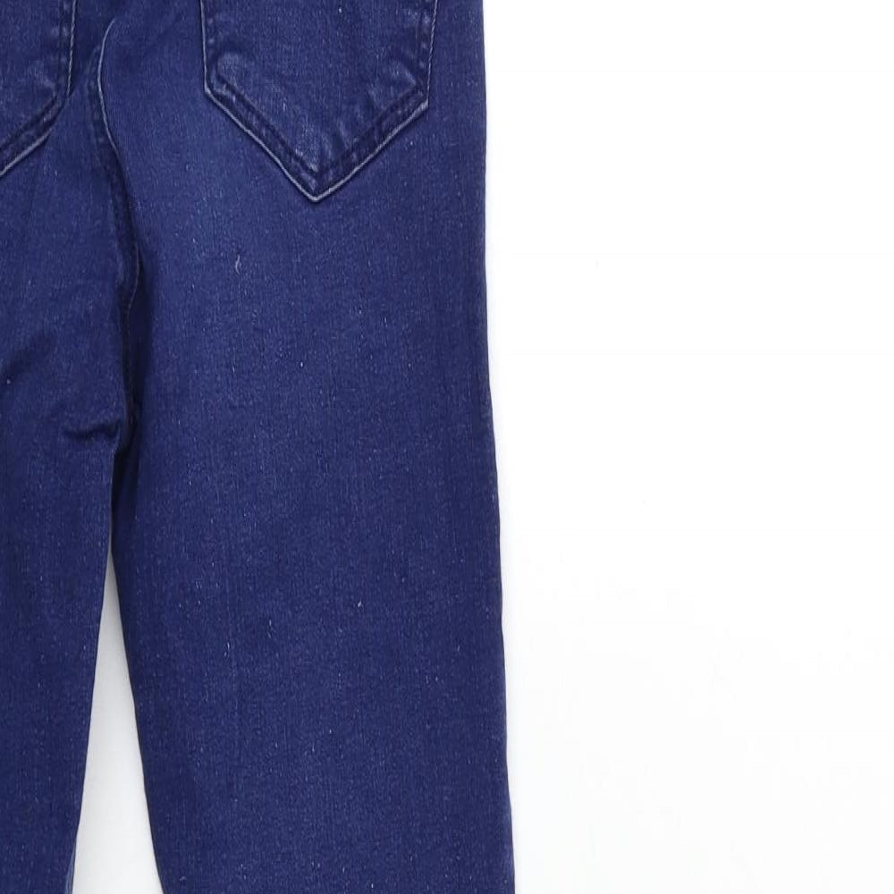 Topshop Womens Blue  Denim Skinny Jeans Size 26 in L32 in