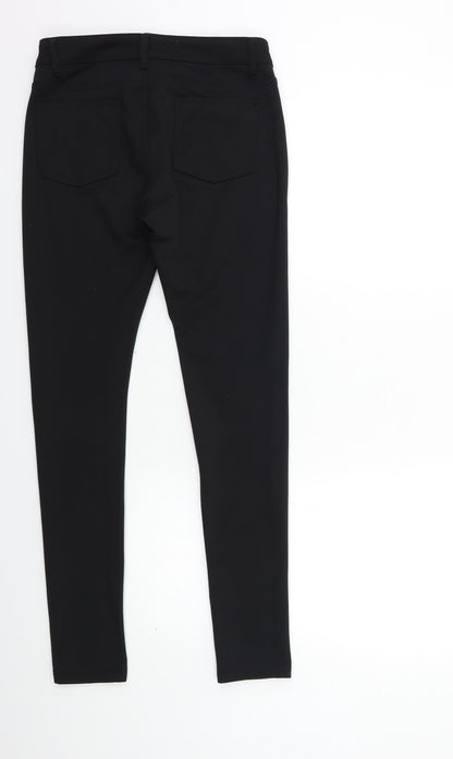 Denim & Co. Womens Black   Jegging Jeans Size 10 L29 in