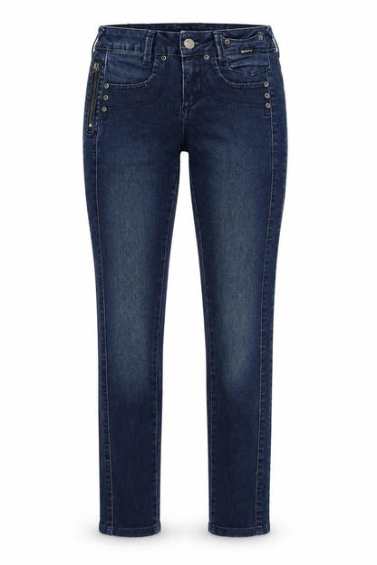 MAPF Womens Blue  Denim Skinny Jeans Size 26 in L29 in