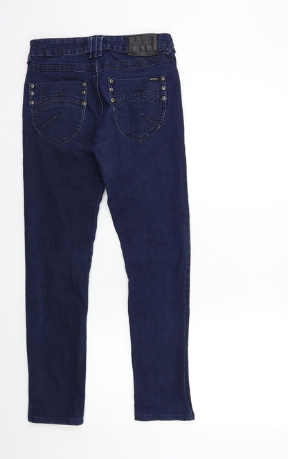 MAPF Womens Blue  Denim Skinny Jeans Size 26 in L29 in
