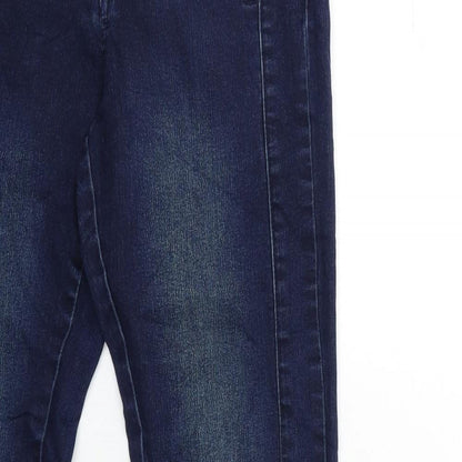 MAPF Womens Blue  Denim Skinny Jeans Size 26 in L29 in