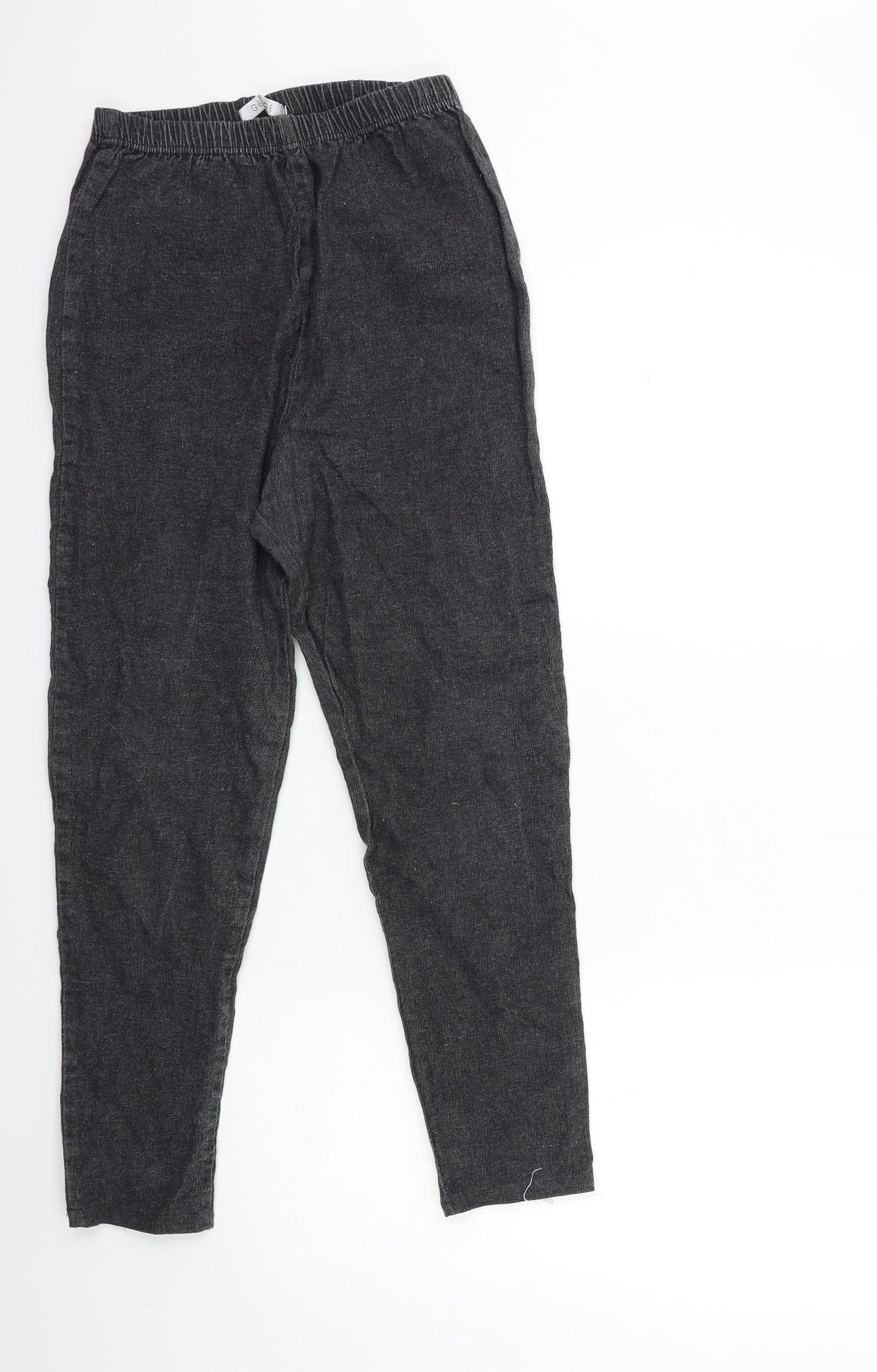 George Womens Grey  Denim Jegging Jeans Size 12 L27 in