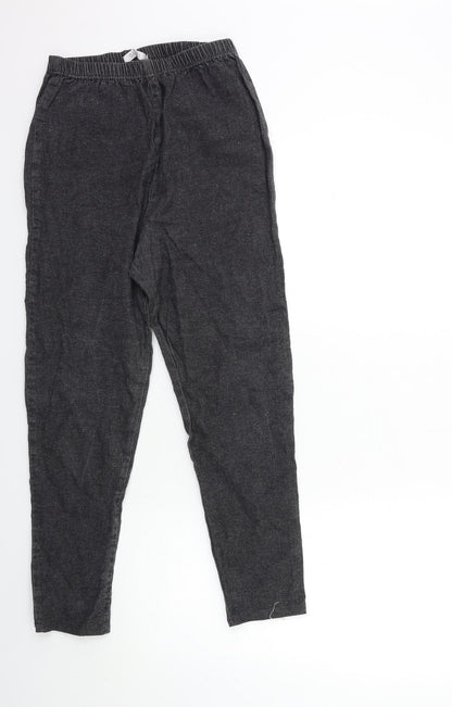 George Womens Grey  Denim Jegging Jeans Size 12 L27 in