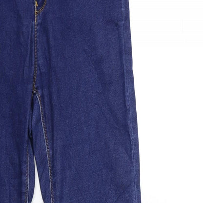 Womens UK Size 27 in Amisu Regular Fit Skinny Blue Jeans