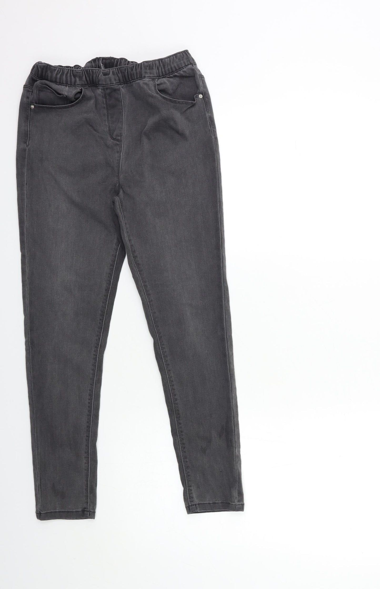 Womens UK Size 23 in Preworn Regular Fit Jegging Grey Jeans