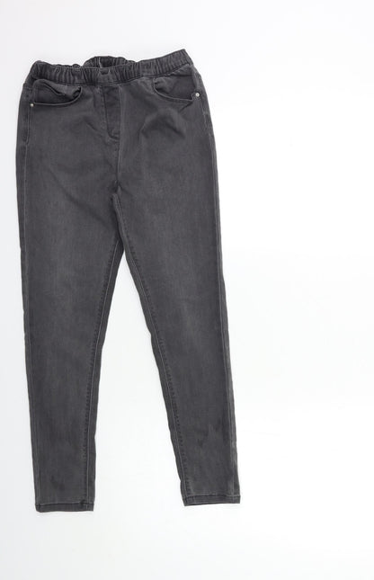 Womens UK Size 23 in Preworn Regular Fit Jegging Grey Jeans