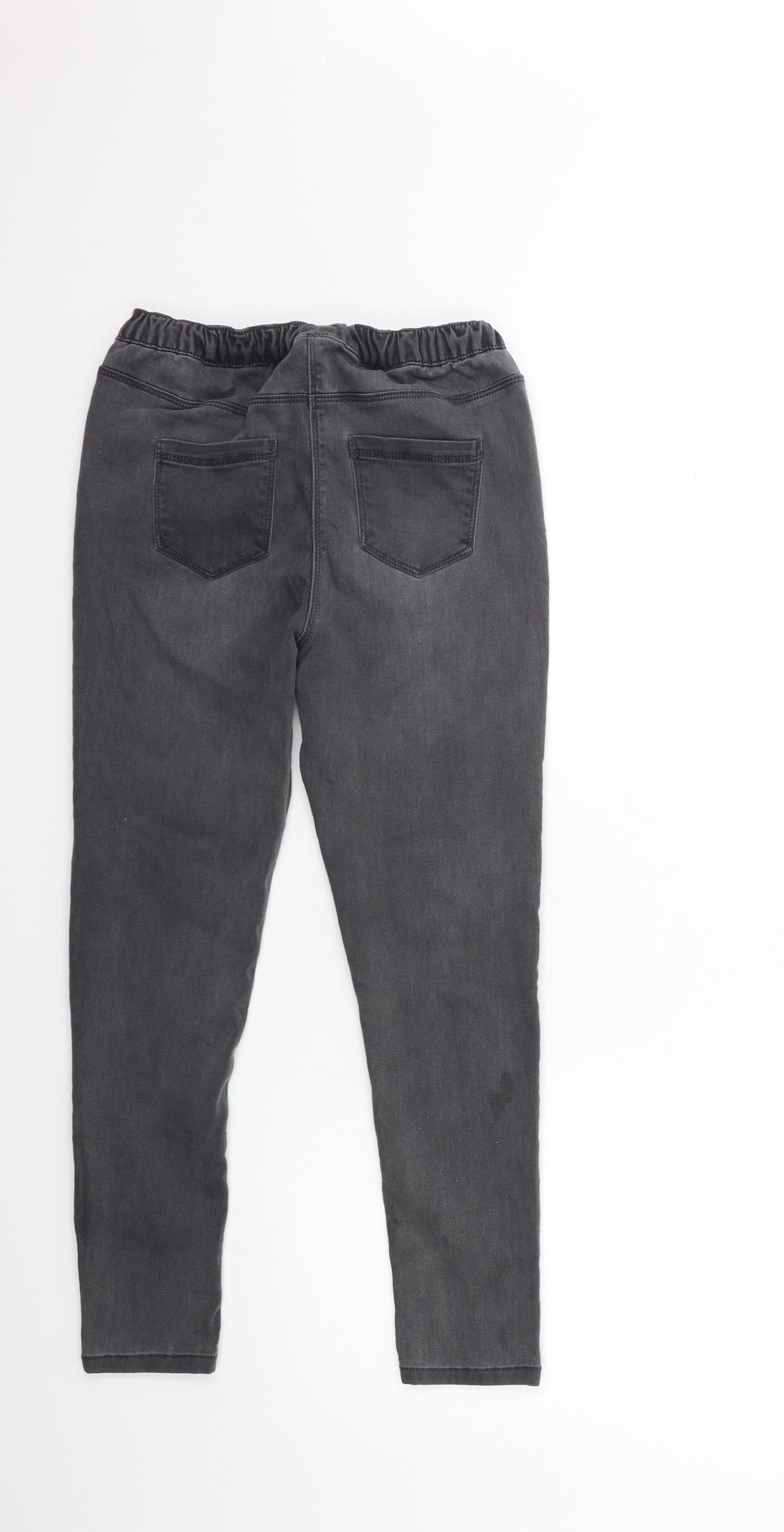 Womens UK Size 23 in Preworn Regular Fit Jegging Grey Jeans