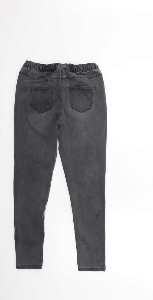 Womens UK Size 23 in Preworn Regular Fit Jegging Grey Jeans