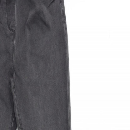 Womens UK Size 23 in Preworn Regular Fit Jegging Grey Jeans