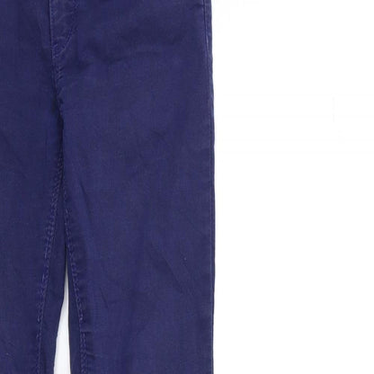 Womens UK Size 8 Stradivarius Regular Fit Skinny Blue Jeans