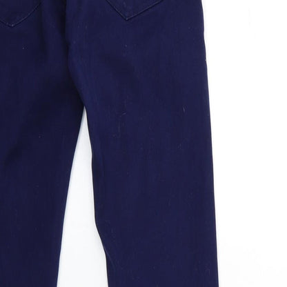 Miss Anna Womens Blue  Denim Skinny Jeans Size 8 L30 in