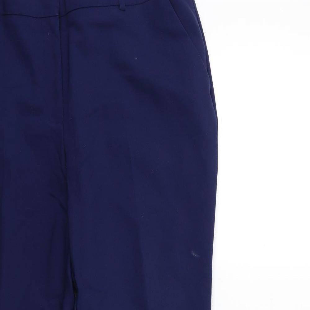 Womens UK Size 14 Savoir Regular Fit  Blue Trousers