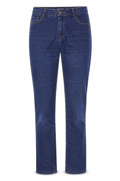Womens UK Size 8 Denim & Co. Regular Fit Straight Blue Jeans