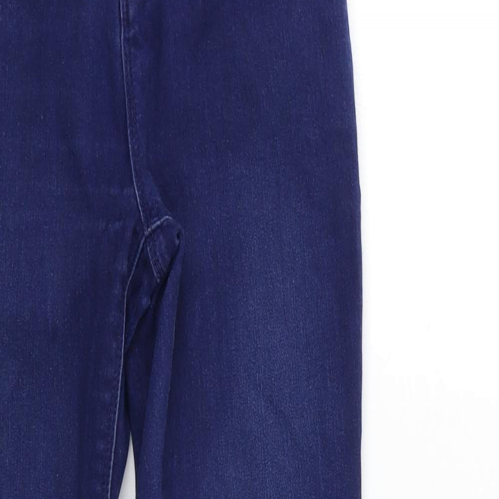 New Look Womens Blue  Denim Skinny Jeans Size 8 L29 in