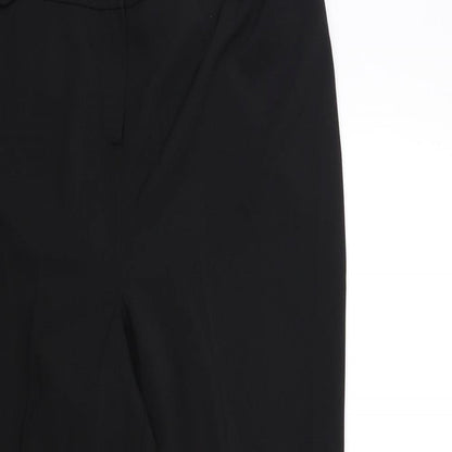 Evans Womens Black   Trousers  Size 20 L31 in