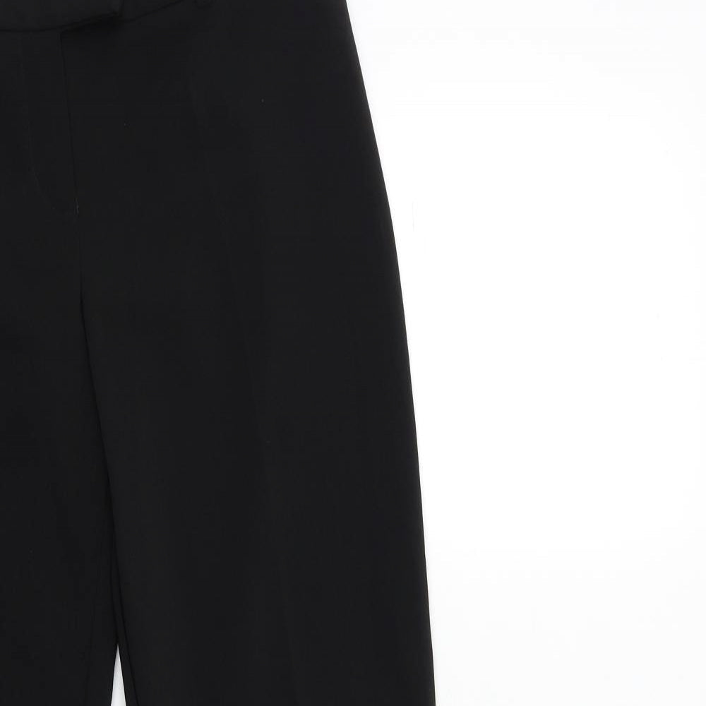Womens UK Size 12 South Regular Fit  Black Trousers