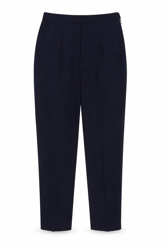 Womens UK Size 10 Bershka Regular Fit  Blue Trousers