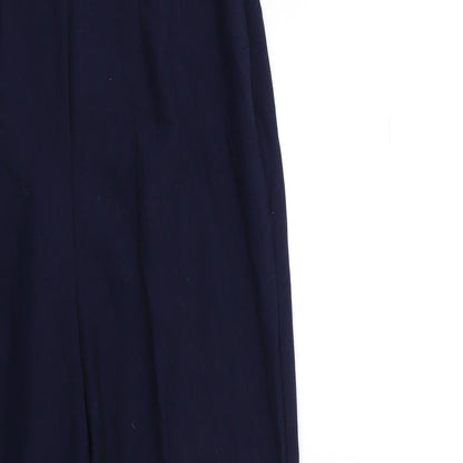 Bershka Womens Blue   Trousers  Size 10 L29 in