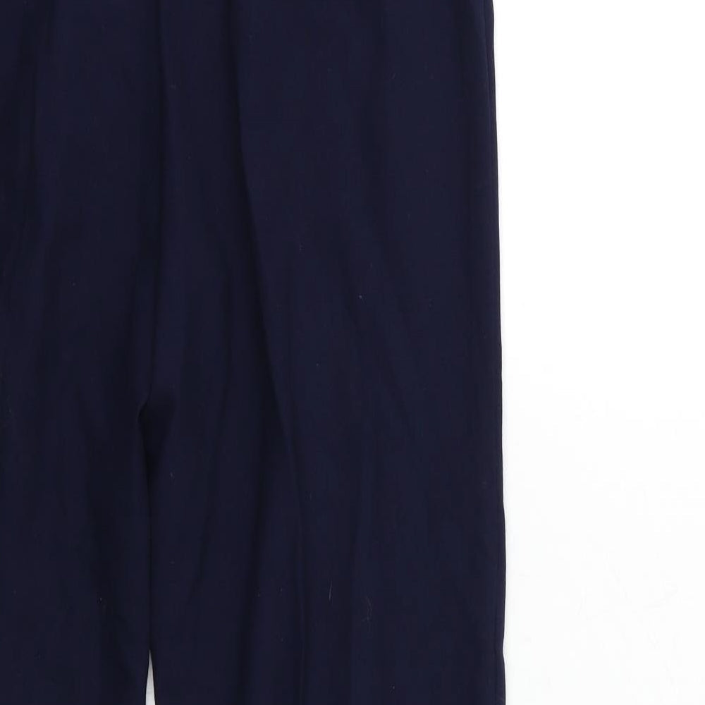 Bershka Womens Blue   Trousers  Size 10 L29 in