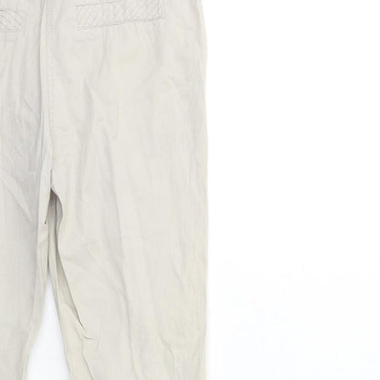 Womens UK Size 8 Dorothy Perkins Regular Fit Cargo Grey Trousers