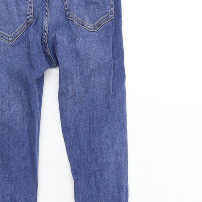 Topshop Womens Blue  Denim Skinny Jeans Size 26 in L28 in